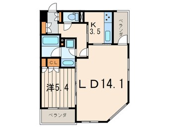 間取図 ドゥーエ銀座イーストⅡ