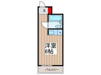 間取図 ウィンベルソロ竹の塚第５(402)