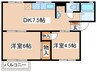 ソファレＡ 2DKの間取り