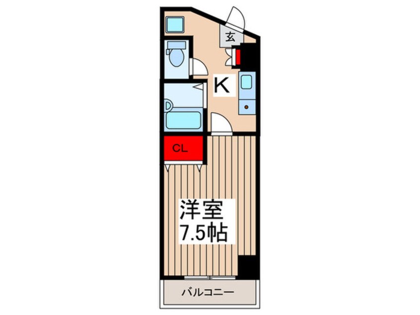 間取図 ＳＫ．ＣＨＡＲＭＥ