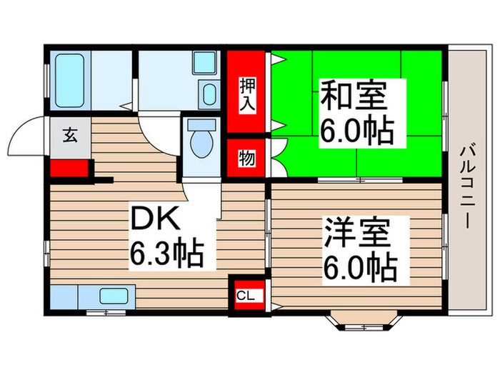 間取り図 ルピナスふじみ野