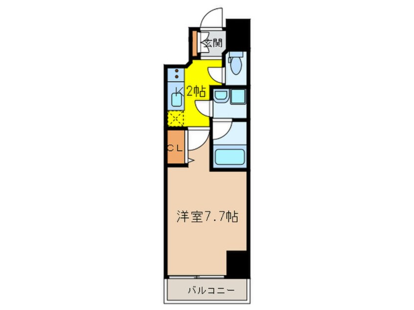 間取図 FRERECOURT錦糸公園