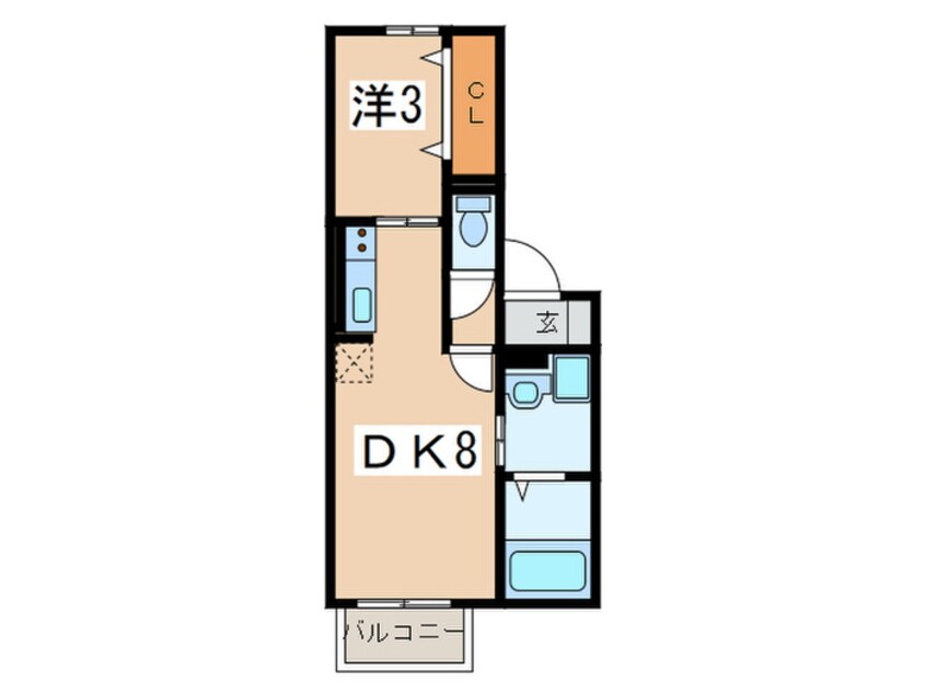 間取図 ベラカーサⅥ