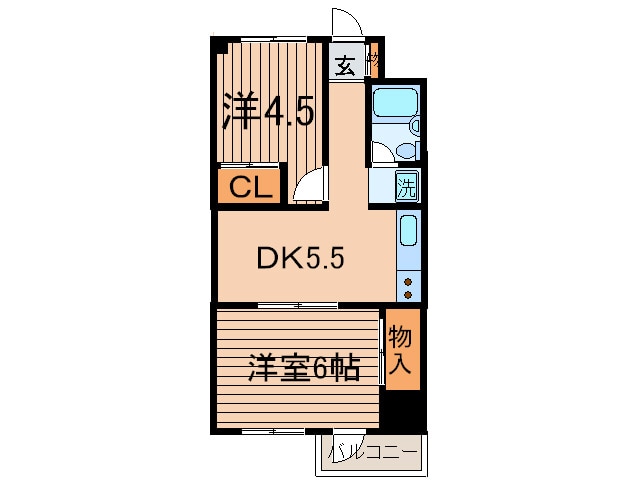 間取り図 マンションα不動前