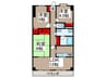 ＳＧＫマンションパピオール 3LDKの間取り