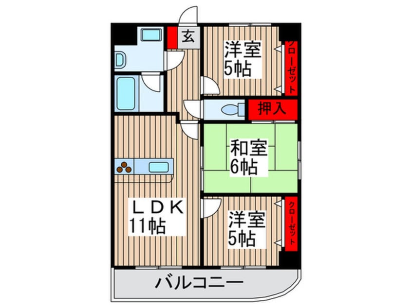 間取図 ＳＧＫマンションパピオール