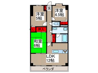 間取図 ＳＧＫマンションパピオール