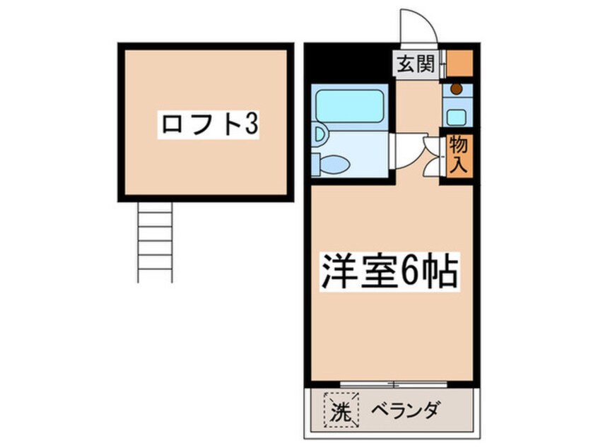 間取図 レクコ－ポ妙蓮寺