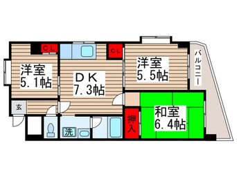 間取図 関寅ビル