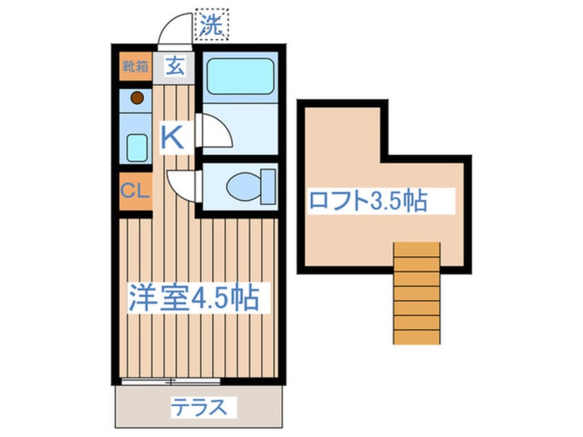 間取図 エクセランス小金井