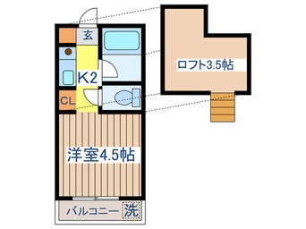 間取図 エクセランス小金井