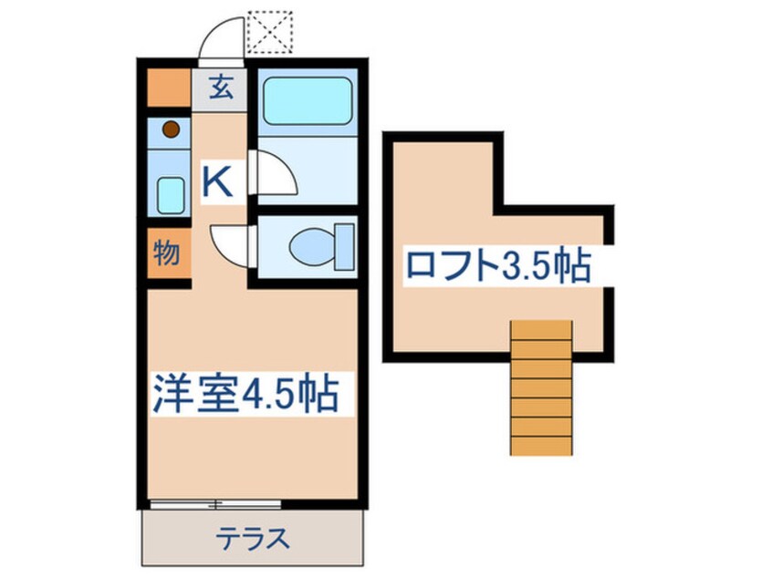 間取図 エクセランス小金井