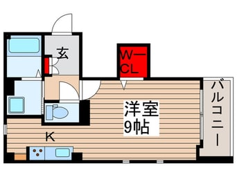 間取図 ラシーネ扇A