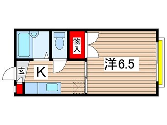 間取図 ラ・ポン・大巌寺