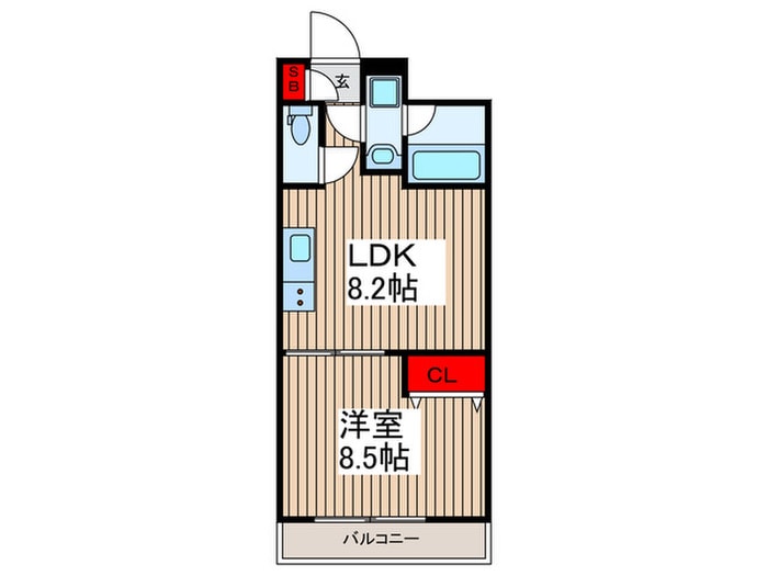 間取り図 レオーネ志村坂上