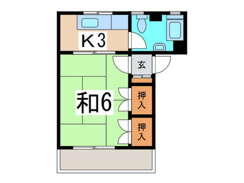 間取図 ニッパ－マンション