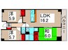 ハ－ベストヒルズ 3LDKの間取り