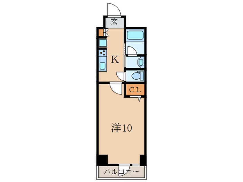 間取図 ユービ１２