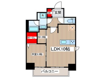 間取図 レフィールオーブ両国