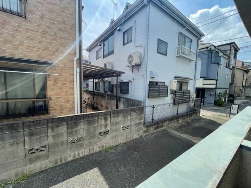 室内からの展望 ヤングハイツ