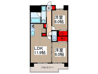 間取図 アム－ル参番館