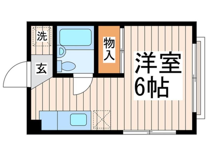 間取図 ハイネス中杉