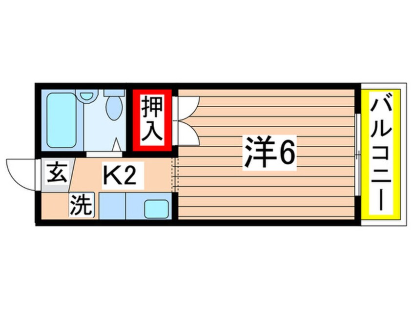 間取図 西都賀ハイリビング壱番館