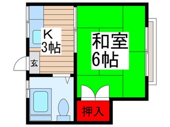 間取図 サンホワイトＫ