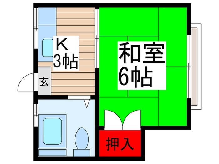 間取り図 サンホワイトＫ