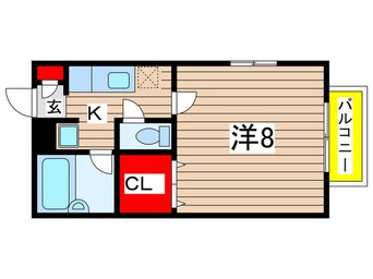 間取図 ルミエ－ル