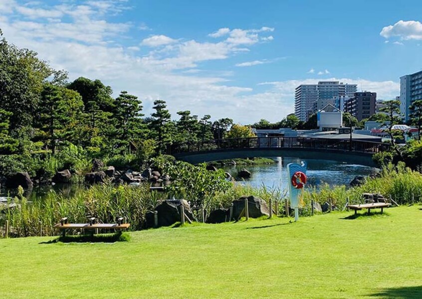 しながわ区民公園(公園)まで276m セザ－ル南大井（３０３）