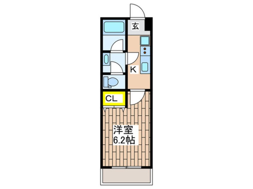 間取図 プレール・ドゥーク横浜杉田