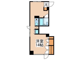 間取図 ｻﾝﾄﾞｴﾙ若葉