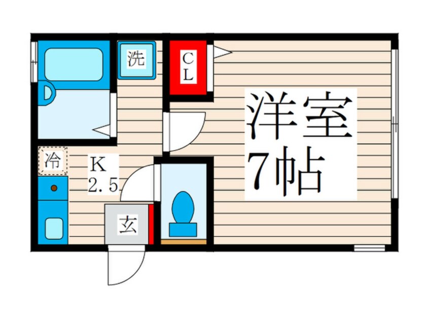 間取図 リヴレさくら