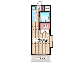 間取図 メゾン昭島