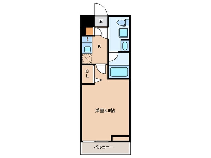 間取り図 ﾌﾟﾚｰﾙ･ﾄﾞｩｰｸ中板橋（308）