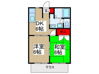 間取図 セフィラ野火止Ｂ棟