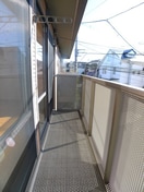 ベランダ・バルコニー タウンコートさいどE