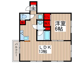 間取図 メゾンド津田沼