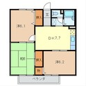 メゾンドネージュ10号館の間取図