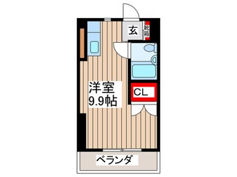 間取図 稲毛ベルハウス