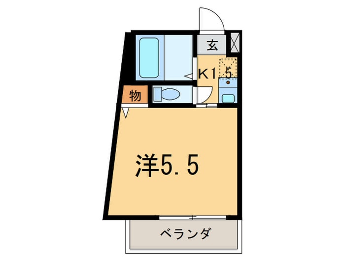 間取り図 月村マンションＮｏ.１７