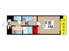 ウィンヒルズ勝田台 1Kの間取り