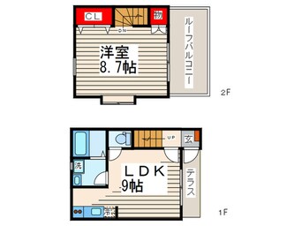 間取図 サニ－クレスト