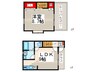 サニ－クレスト 1LDKの間取り