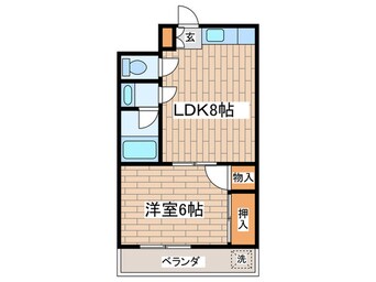 間取図 ハイネスシライト