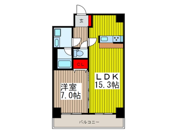 間取り図 ソレアード並木