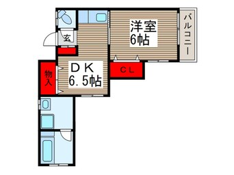 間取図 グリーンコーポ