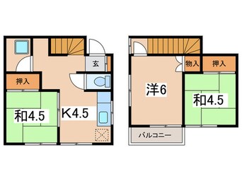 間取図 西湘酒匂コーポ