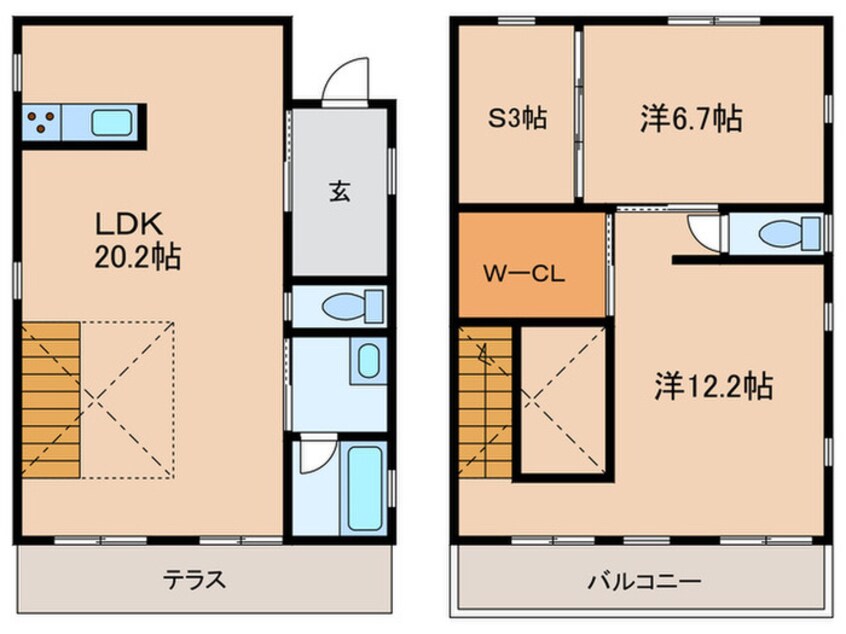 間取図 無印良品の家(木の家)